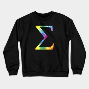 Tie Dye Sigma Crewneck Sweatshirt